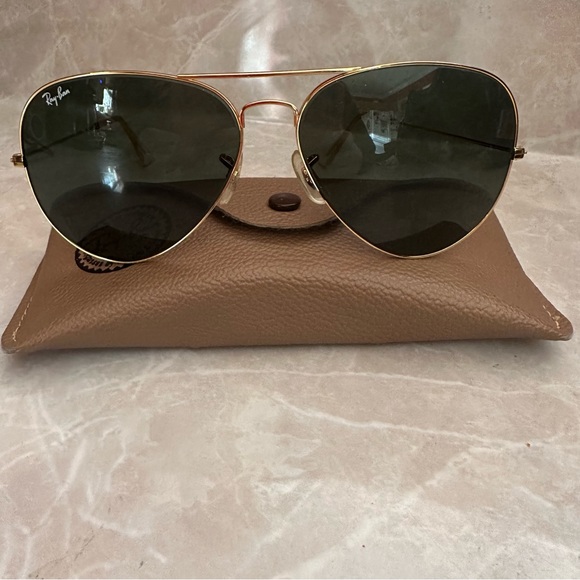 Ray-Ban Other - Lowest B&l Ray Ban L2846 Arista Large Metal II G15 Aviator Sunglasses